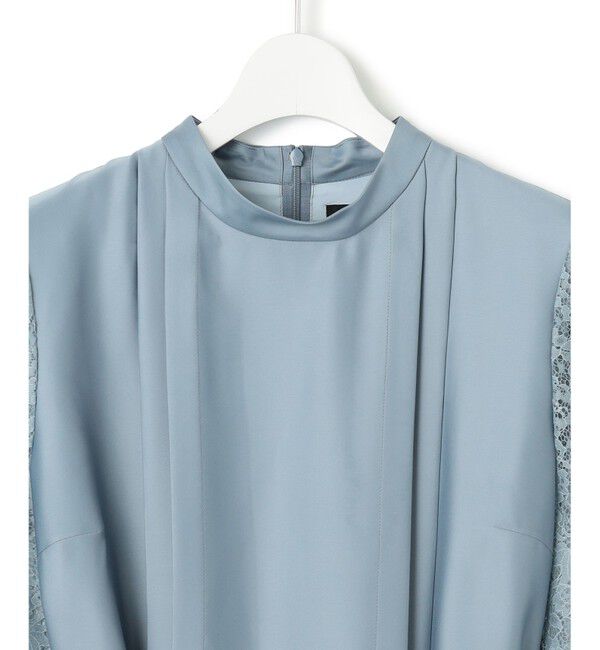 23区「【APPLAUDIR】ノーブルサテン レースコンビドレス」|ドレス|