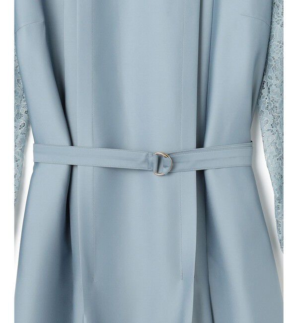 23区「【APPLAUDIR】ノーブルサテン レースコンビドレス」|ドレス|