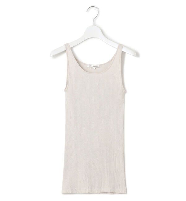 23区「【新色追加/見上愛さん着用】オーガニック コットンリブ タンクトップ」|タンクトップ|