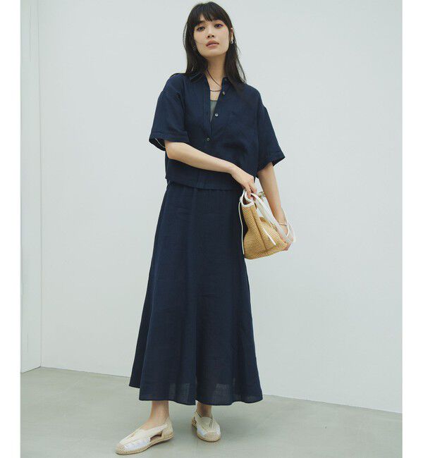 23区「【新色追加/見上愛さん着用】オーガニック コットンリブ タンクトップ」|タンクトップ|