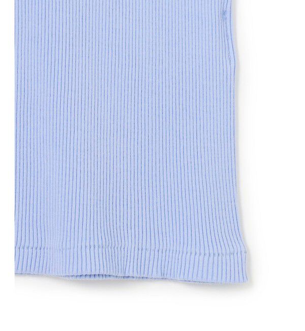 23区「【新色追加/見上愛さん着用】オーガニック コットンリブ タンクトップ」|タンクトップ|