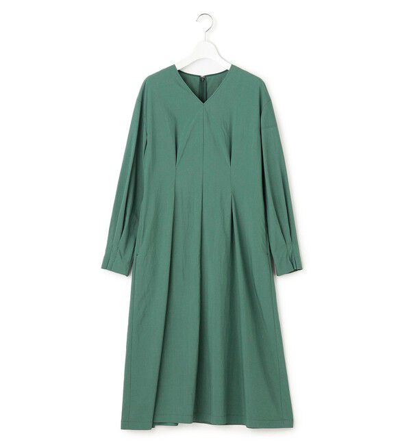 23区「【洗える】ヴィンテージライトタフタ タック ワンピース」|ワンピース|