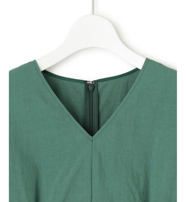 23区「【洗える】ヴィンテージライトタフタ タック ワンピース」|ワンピース|