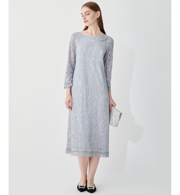 23区「【APPLAUDIR】モールフラワーレース ドレス」|ドレス|