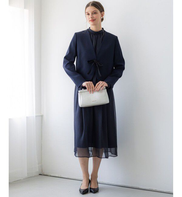 23区「【APPLAUDIR】クレープシフォン ドレス」|ドレス|