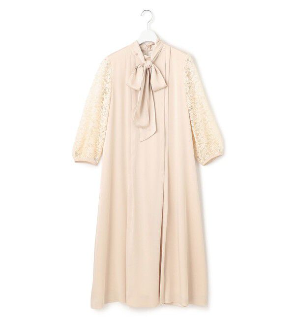 23区「【APPLAUDIR】ノーブルサテン レースコンビドレス」|ドレス|