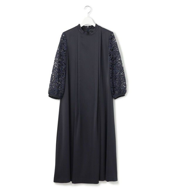 23区「【APPLAUDIR】ノーブルサテン レースコンビドレス」|ドレス|