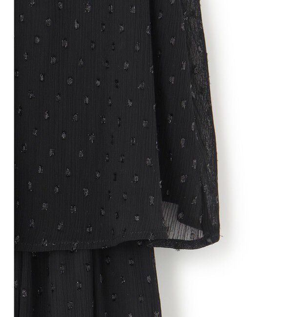 23区「【APPLAUDIR】ドットシアークレープ ドレス」|ドレス|