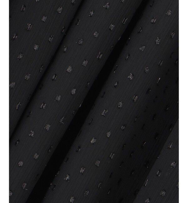 23区「【APPLAUDIR】ドットシアークレープ ドレス」|ドレス|