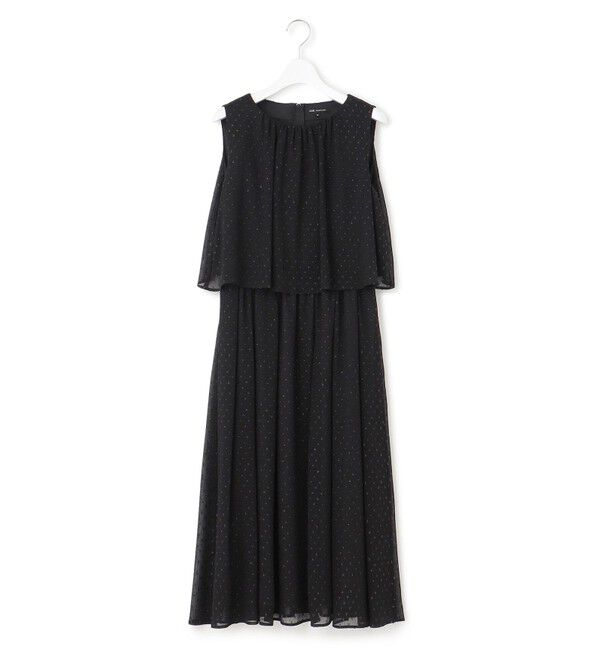 23区「【APPLAUDIR】ドットシアークレープ ドレス」|ドレス|