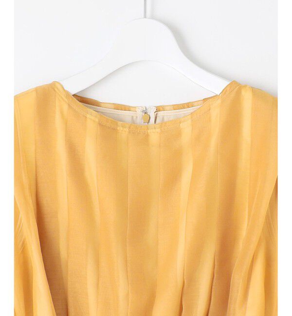 23区「【APPLAUDIR】グロッシーオーガンザ ドレス」|ドレス|