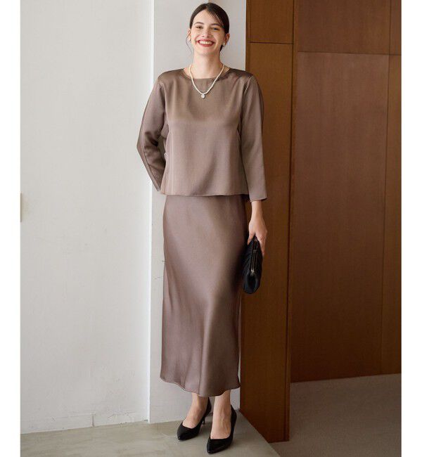 23区「【APPLAUDIR】ヴィンテージサテン セットアップ」|スーツ|