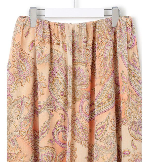 23区「【洗える】Erica クレープペイズリープリント スカート」|スカート|