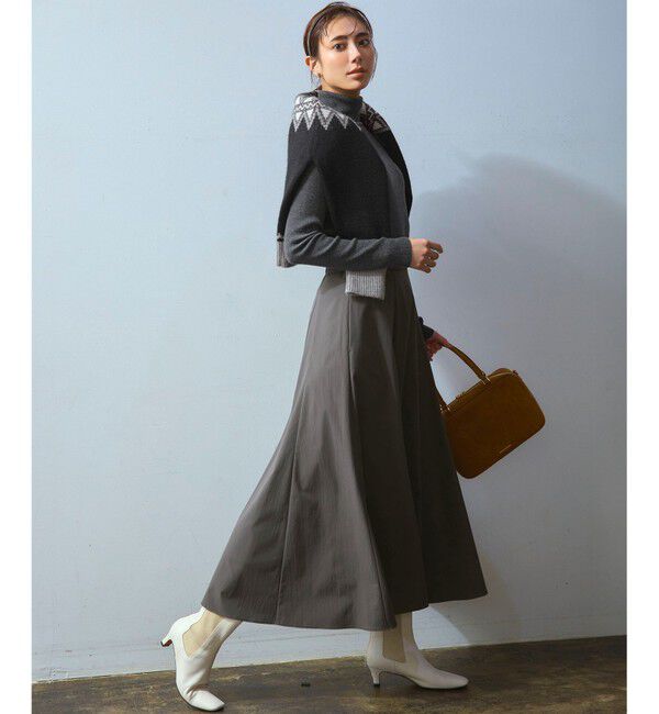 23区「【洗える】ストレッチタイプライター フレア スカート」|スカート|