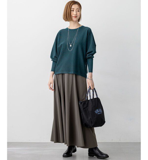 23区「【洗える】ストレッチタイプライター フレア スカート」|スカート|