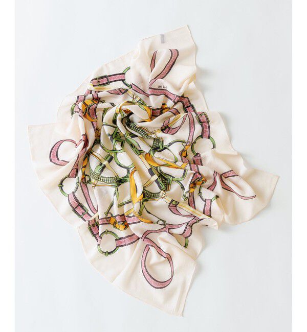 23区「【WEB&一部店舗限定】ウールカシミヤ デザイン ストール」|ストール|