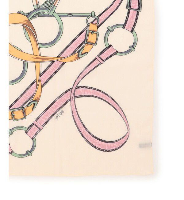 23区「【WEB&一部店舗限定】ウールカシミヤ デザイン ストール」|ストール|