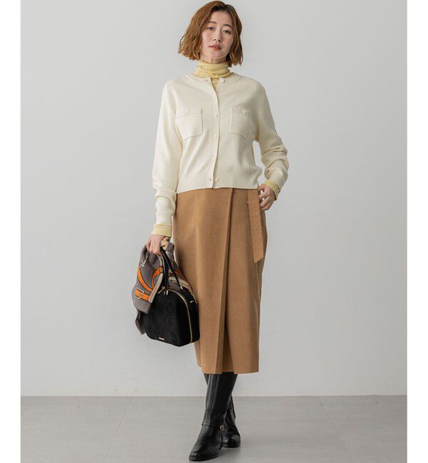 23区「【WEB&一部店舗限定】ウールカシミヤ デザイン ストール」|ストール|