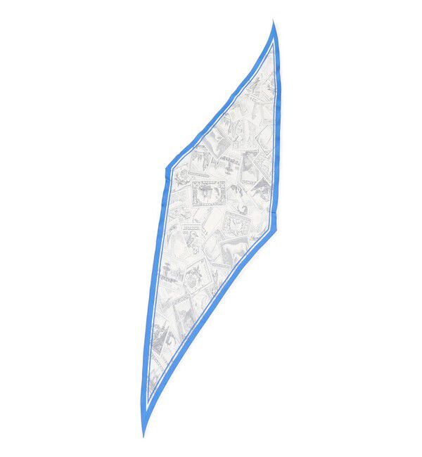 23区「スタンプ柄ダイヤ スカーフ」|バンダナ・スカーフ|