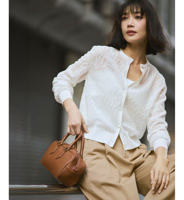 23区「【見上愛さん着用】ストレッチギャバ チノ ワイド パンツ」|その他|