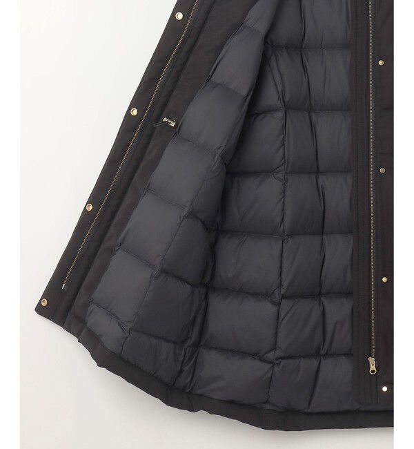 ANY SIS「【撥水・洗える】2WAYドロストフーディミドル ダウン」|ダウン|