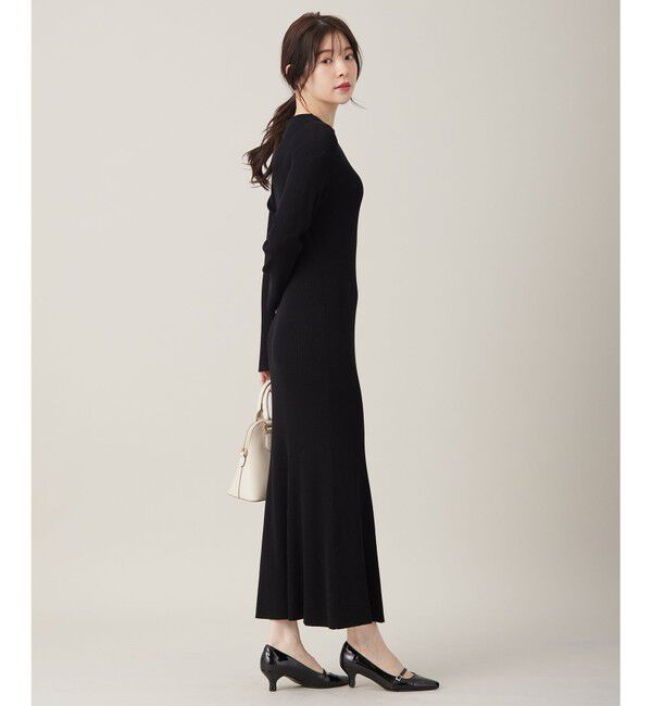 ANY SIS「【2SET】シャギー ニット &times; ワンピース セット」|ワンピース|