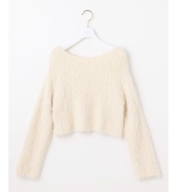 ANY SIS「【2SET】シャギー ニット &times; ワンピース セット」|ワンピース|