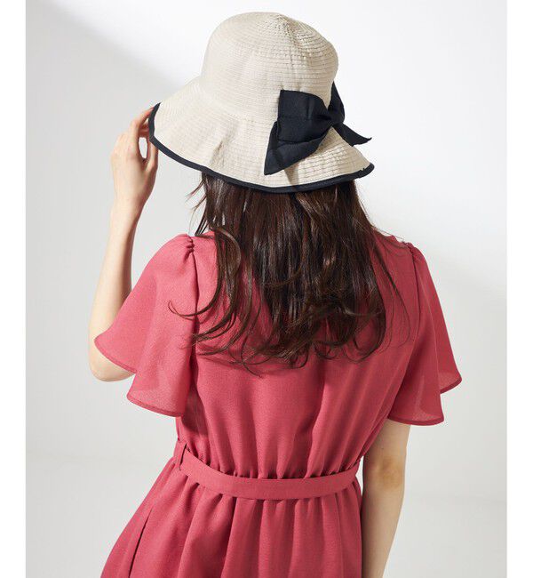 ANY SIS「【洗える】グログランリボン ハット」|ハット|