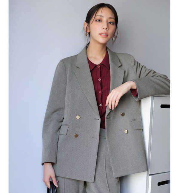 ANY SIS「ビューティサーモ2WAYストレッチ テーラードジャケット」|テーラードジャケット|