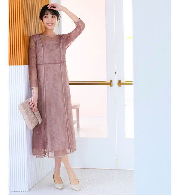 ANY SIS「【Lily Calin】グレースフラワー ドレス」|ドレス|