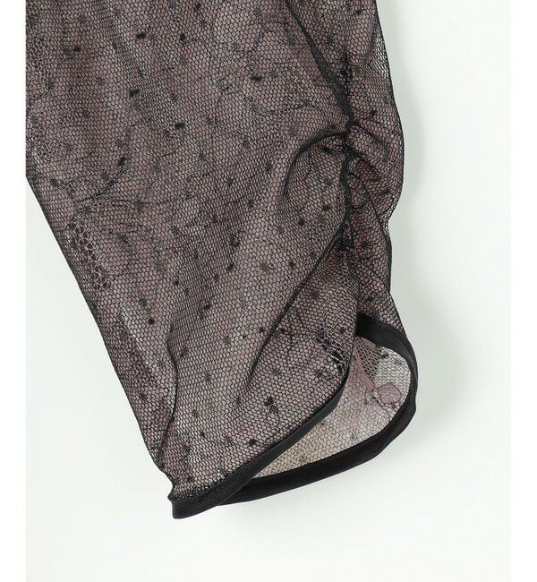 ANY SIS「【Lily Calin】バイカラードットチュール ドレス」|ドレス|