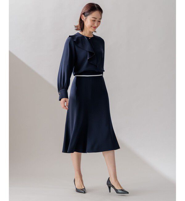 BEIGE,「CINDY / アシンメトリーブラウス」|シャツ・ブラウス|