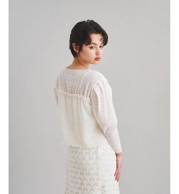 Diagram「シャーリングシアートップ」|シャツ・ブラウス|