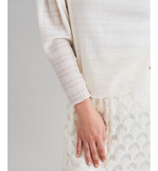 Diagram「シャーリングシアートップ」|シャツ・ブラウス|