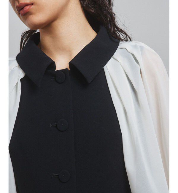 Grace Class「シアスリーブレイヤードレス」|ドレス|