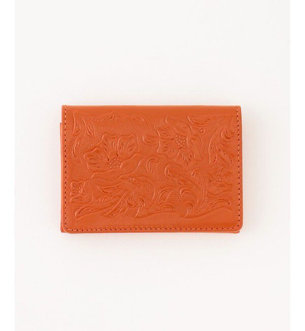 Carving Tribes「Card Holder TH」|名刺入れ・カードケース|オレンジ
