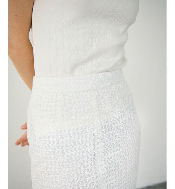 Diagram「ラッセルメッシュスカート」|スカート|