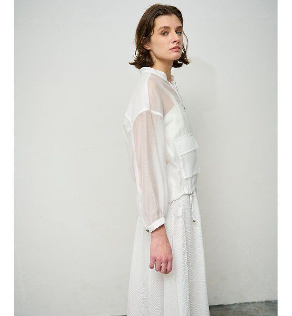 Grace Class「シアードレープブルゾン」|ブルゾン・スタジャン|