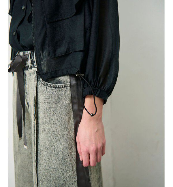 Grace Class「シアードレープブルゾン」|ブルゾン・スタジャン|