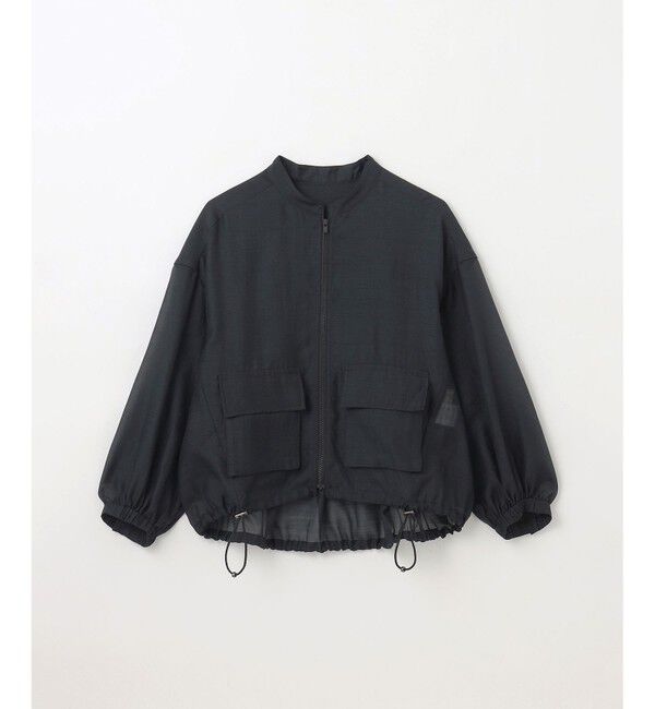 Grace Class「シアードレープブルゾン」|ブルゾン・スタジャン|