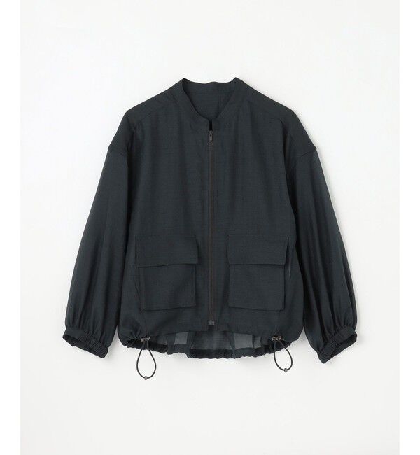 Grace Class「シアードレープブルゾン」|ブルゾン・スタジャン|