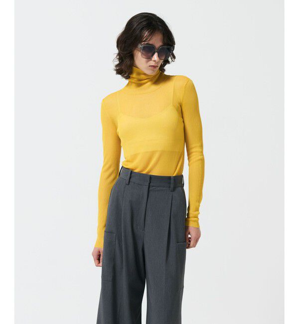 Diagram「シアーリブタートルトップ」|ニット・セーター|