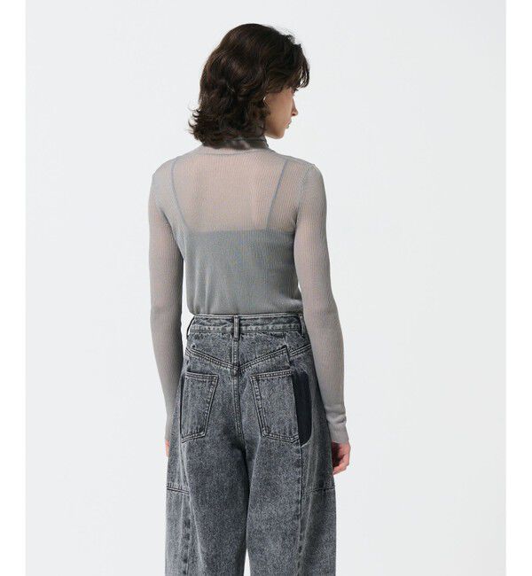 Diagram「シアーリブタートルトップ」|ニット・セーター|