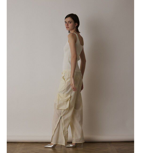 GRACE CONTINENTAL「ナイロンジップカーゴパンツ」|その他|キナリ