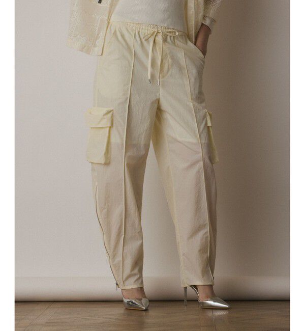 GRACE CONTINENTAL「ナイロンジップカーゴパンツ」|その他|