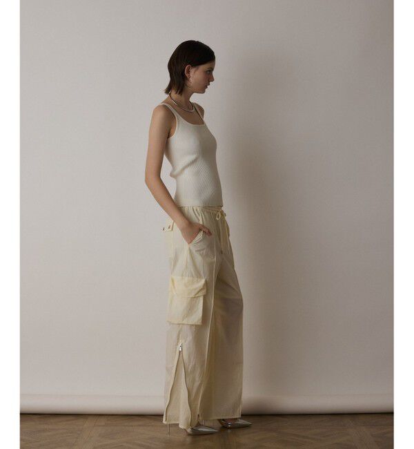 GRACE CONTINENTAL「ナイロンジップカーゴパンツ」|その他|