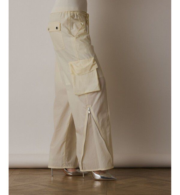GRACE CONTINENTAL「ナイロンジップカーゴパンツ」|その他|
