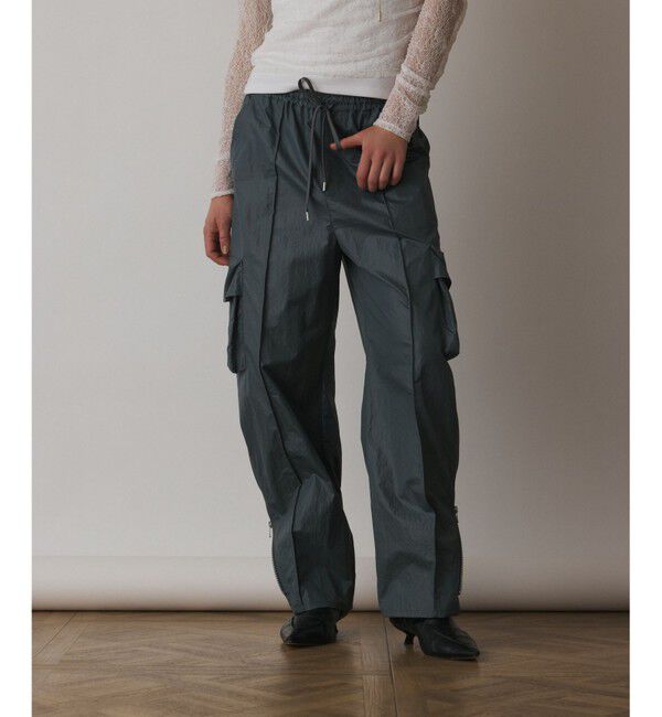 GRACE CONTINENTAL「ナイロンジップカーゴパンツ」|その他|