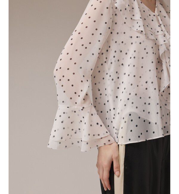 Diagram「ラッフルドットトップ」|シャツ・ブラウス|