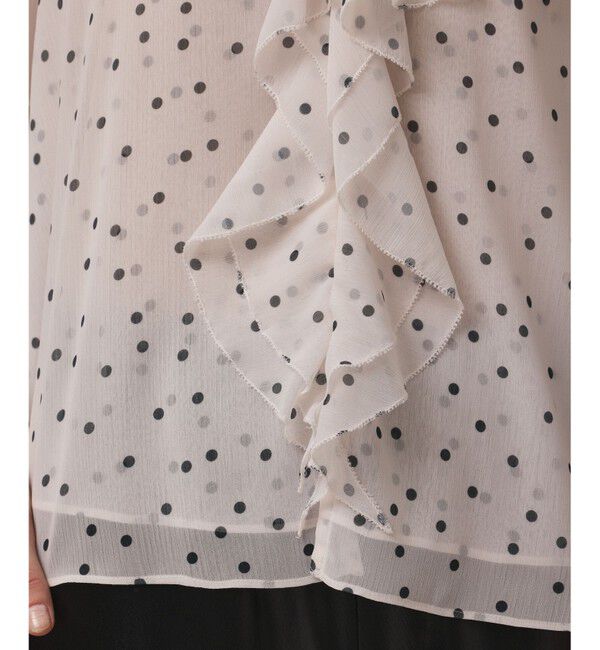 Diagram「ラッフルドットトップ」|シャツ・ブラウス|